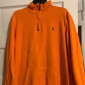 Ralph Lauren long sleeve polo L Vintage 1/4 zip